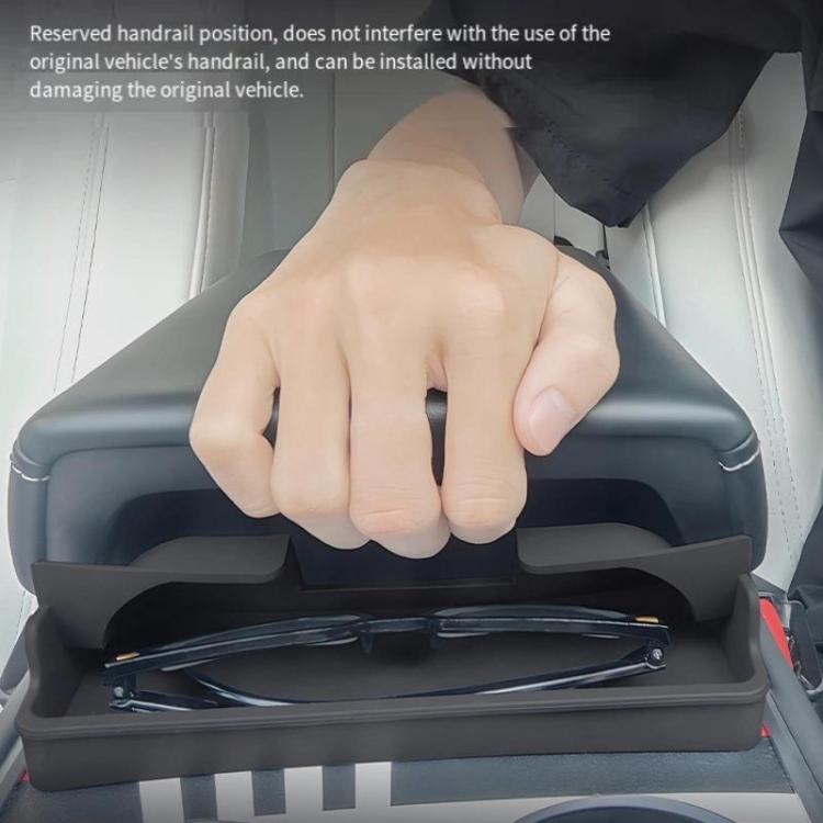 For Tesla Model 3/Y Armrest Modification Glasses Storage Pocket