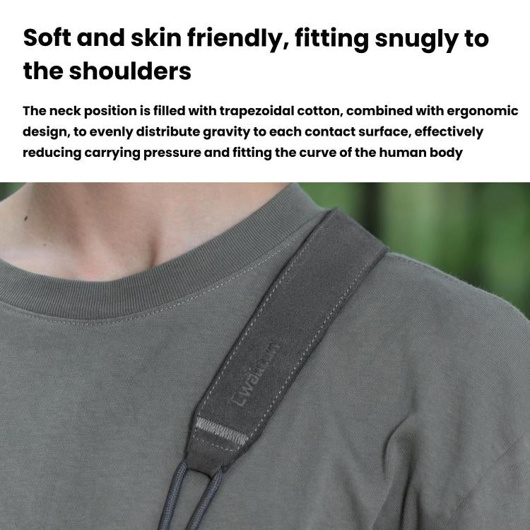 Cwatcun D214 Medium Universal Camera Strap Comfortable Pressure Relieving Camera Strap