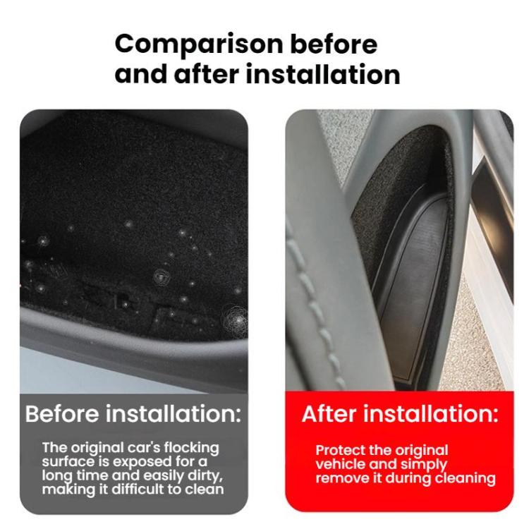 For Tesla 2024+ Model 3 Highland Door Slot Storage Box