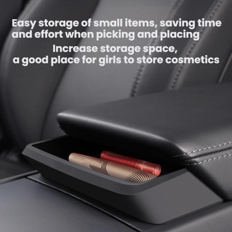 For Tesla 2024+ Model 3 Highland Center Console Armrest Storage Box