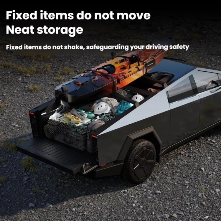 For Tesla Cybertruck Trunk Net Bag