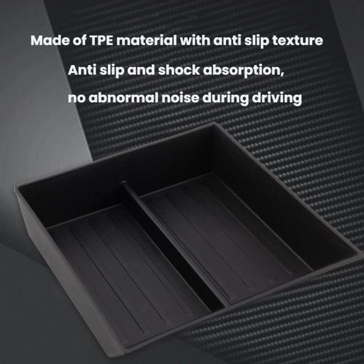For Tesla Cybertruck Center Console Lower Storage Box