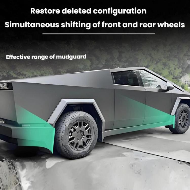 For Tesla Cybertruck Wheel Fender Accessories