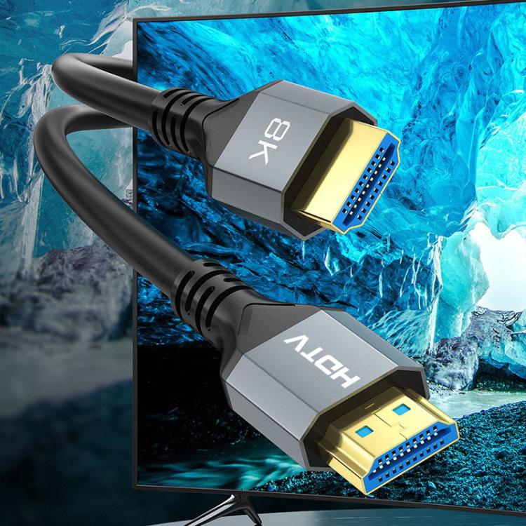 HDMI 2.1 Male To Male 8K HD Cable Computer Laptop Monitor TV Connection Cable