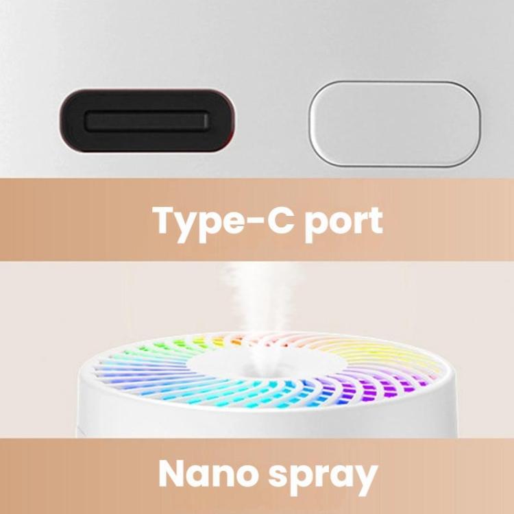 WT31 Car Ambient Light Humidifier USB Household Silent Air Atomizer