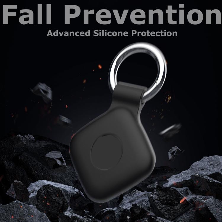 For Tile Mate / Mate Pro Anti-Loss Device Silicone Protective Case With Keyring Location Tracking Shell