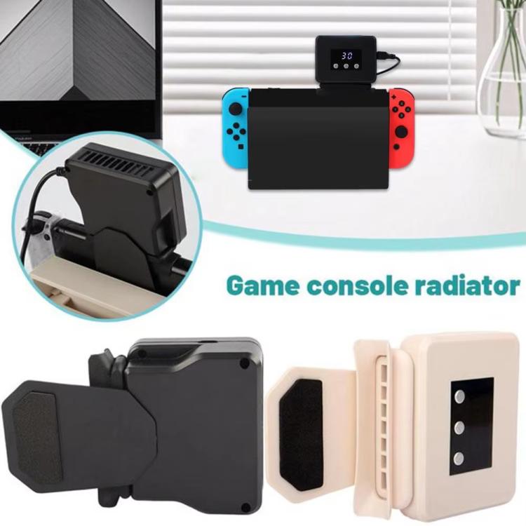For Nintendo Switch 2 / Switch Console Exhaust Radiator With Temperature Display data