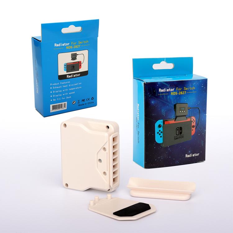 For Nintendo Switch 2 / Switch Console Exhaust Radiator With Temperature Display data