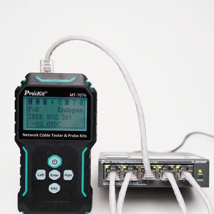 ProsKit MT-7076 LCD Anti-Interference Network Testing Cable Tracer