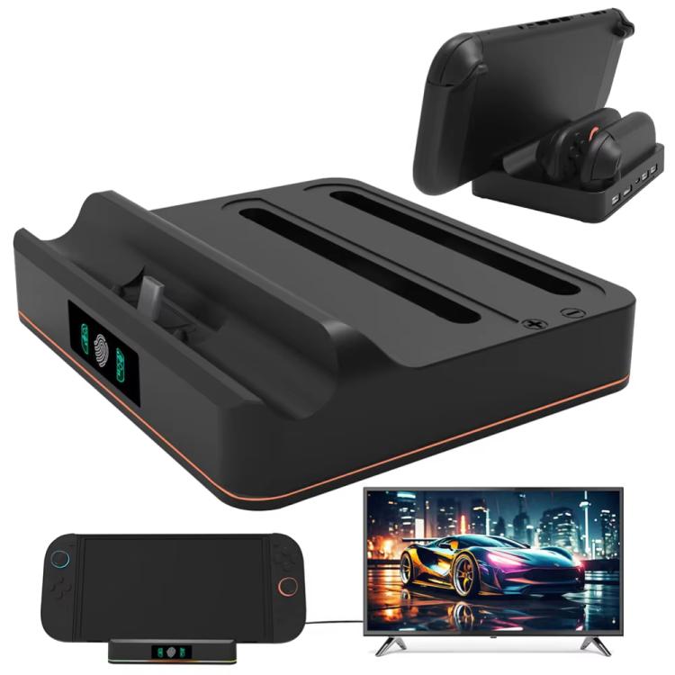 For Nintendo Switch 2 Console Controller KJH Charging Dock Station With 1080P 60Hz HDMI Output