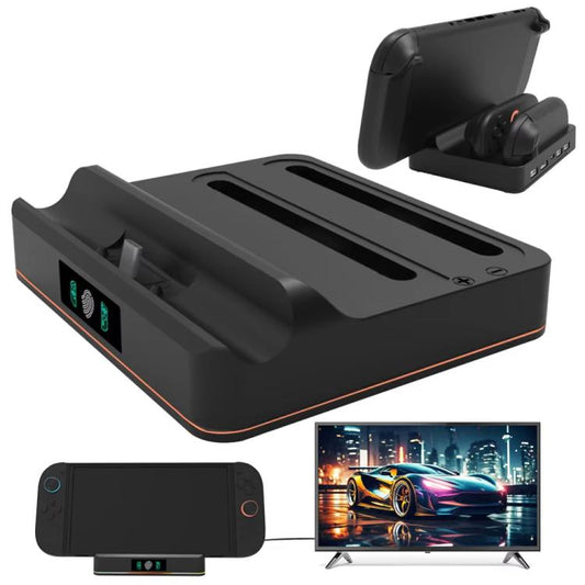 For Nintendo Switch 2 Console Controller KJH Charging Dock Station With 1080P 60Hz HDMI Output