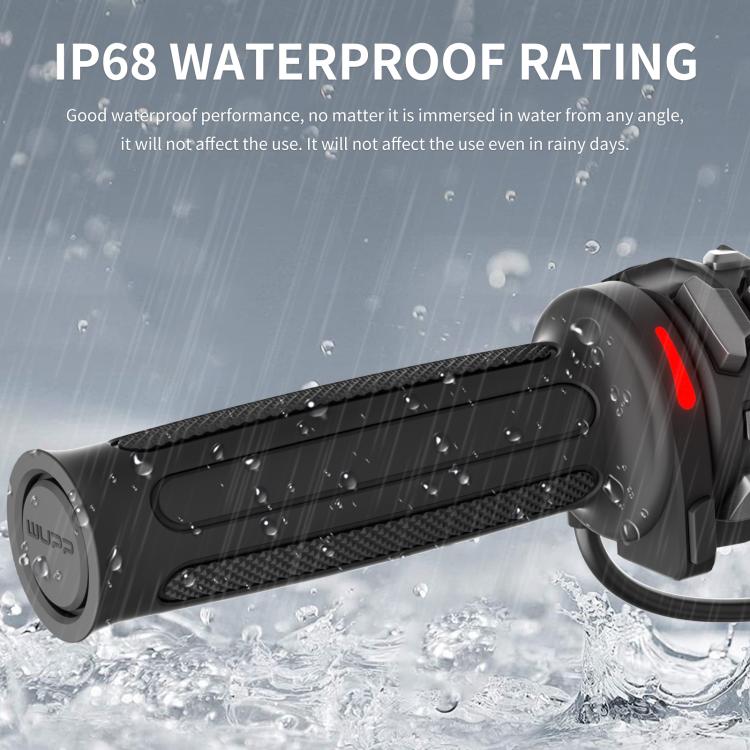 WUPP Integrated ACC Line Motorcycle 6-speed Memory Electric Heating Throttle Handle