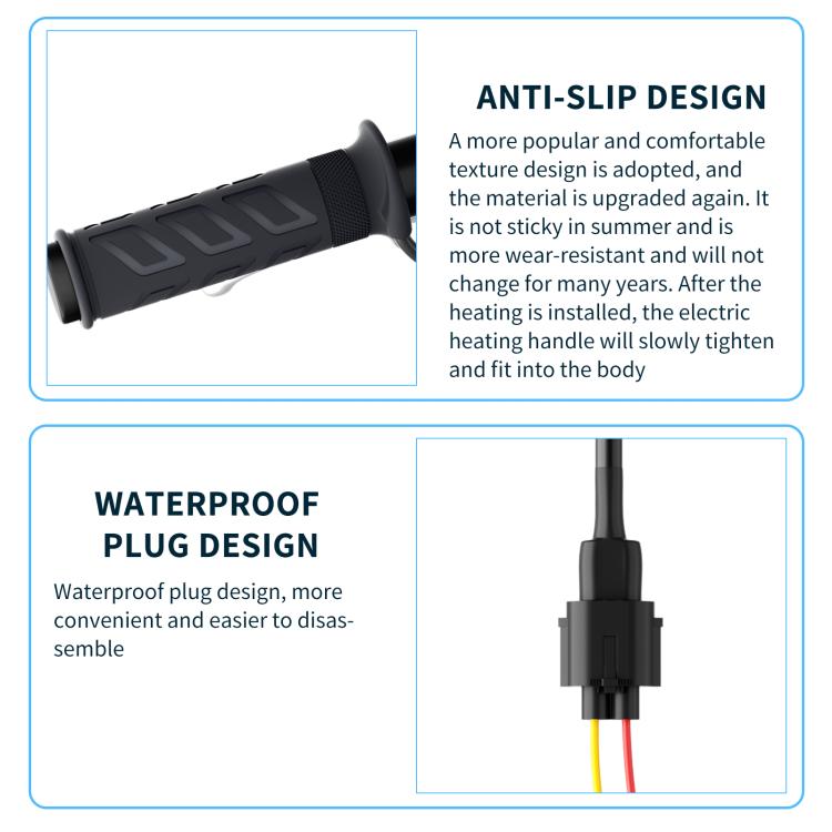 ATV Metal Switches With 5+1 Memory Heated Handlebars