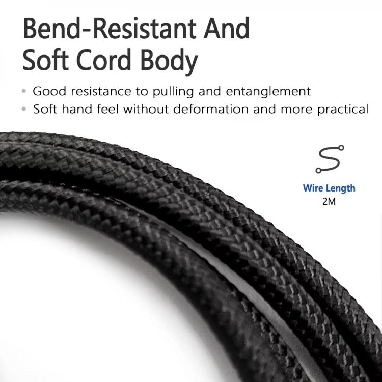 2m Tuning Edition Headphone Cable For Sennheiser GAME ONE / GAME ZERO / PC 373D / GSP350 / GSP500 / GSP600