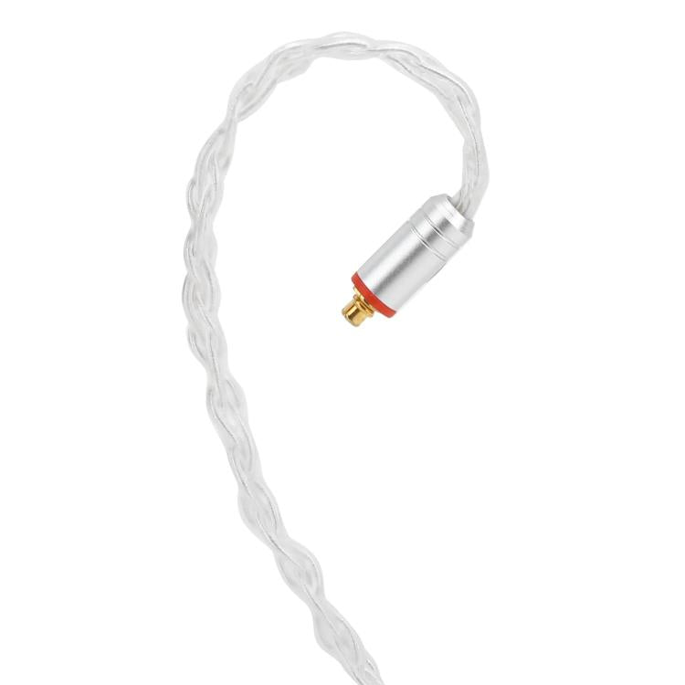1.2m 8 Core Single Crystal Copper Silver Plated MMCX Headphone Upgrade Cable, For Shure SE215 / SE535 / SE846 / UE900