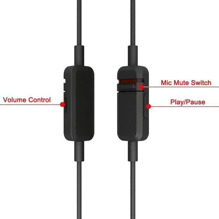For Beyerdynamic MMX300 2.45m Headphones Audio Cable, PC Version