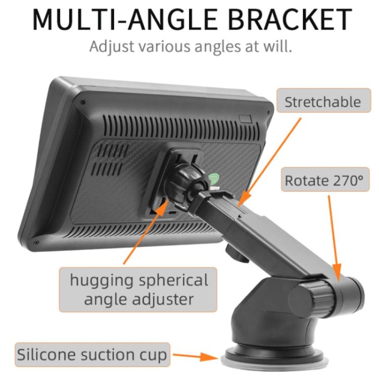 7-inch HD  Touch Screen + HD 8-light Reversing Image Wireless Carplay Car MP5 Player