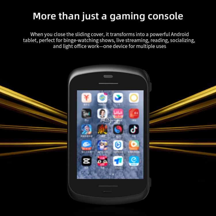 ANBERNIC RG Slide Video Game Console 4.7-Inch LTPS In-Cell Screen Android 13 OS For Retro/Cloud Gaming & Streaming
