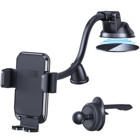 Tronwin JY02 Flexible Arm Dashboard Windshield Car Phone Holder Adjustable Suction Cup Mount