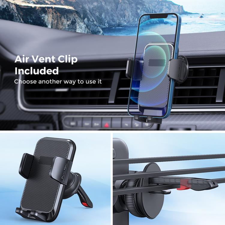 Tronwin JY02 Flexible Arm Dashboard Windshield Car Phone Holder Adjustable Suction Cup Mount