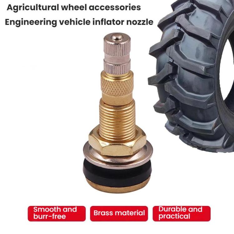Agricultural Vehicle Vacuum Tire Full Copper Valves