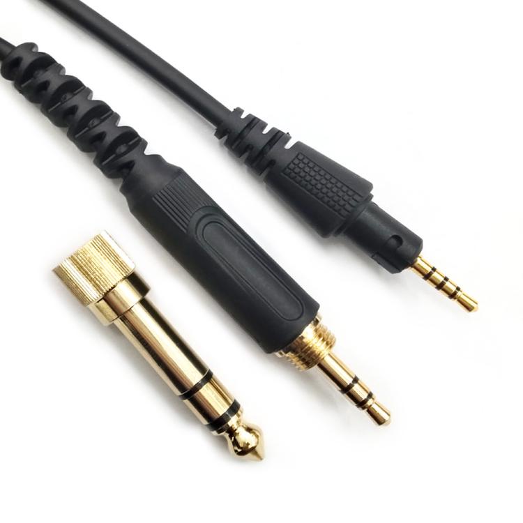 1.2m Headphone Spring Audio Cable, For Pioneer HDJ-CUE1 / HDJ-X7 / HDJ-S7 / HDJ-X5 / HDJ-S7