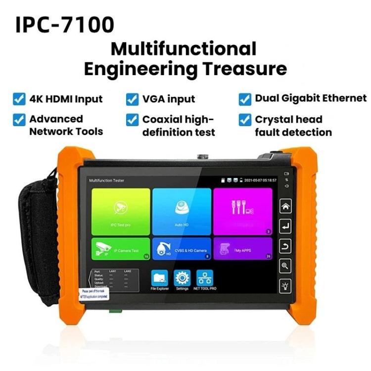 IPC-7100 Video Surveillance Tester Multi-Functional Engineering Tester