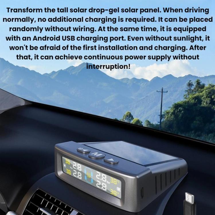 Automotive TPMS Four-Tire Pressure Monitor