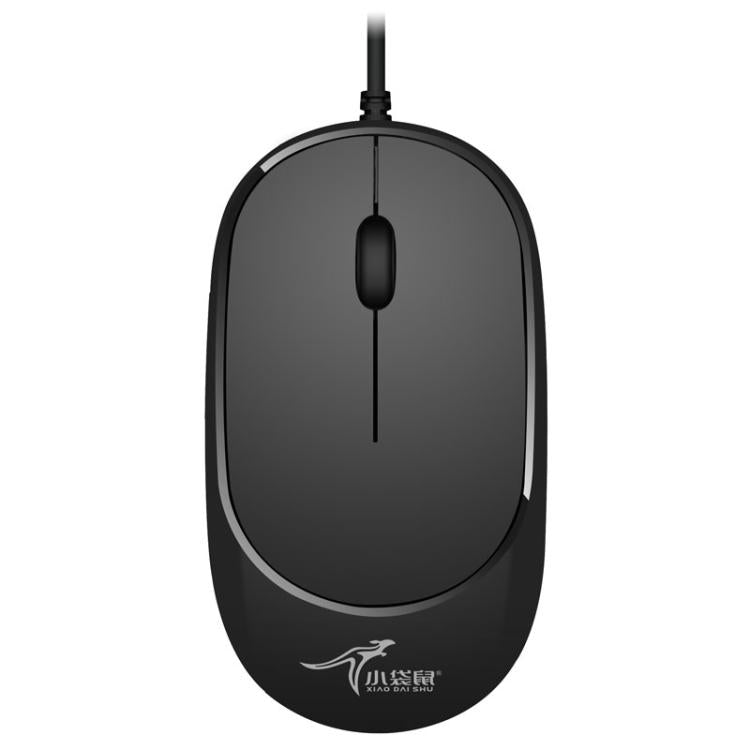 Little Kangaroo DS-919 Anti-Static Anti-Interference Wired Mouse Business Industrial Slim Mouse