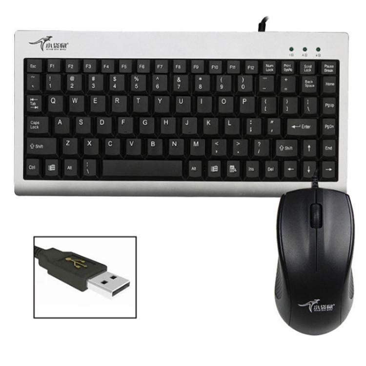 Little Kangaroo DS-9821 DS-911 Laptop Industrial Wired Keyboard And Mouse Set