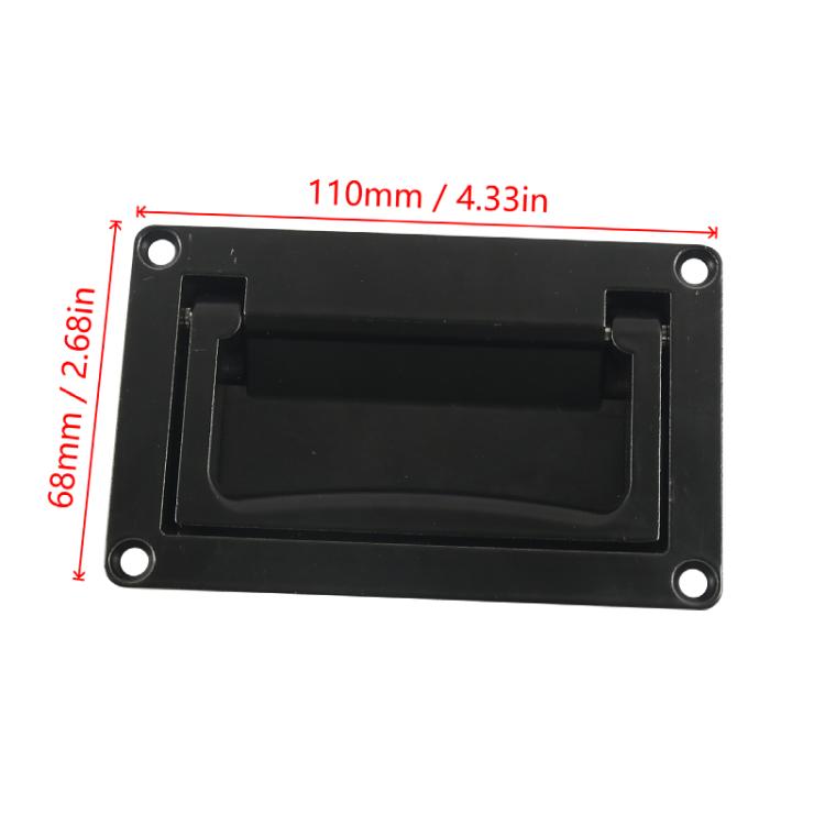 Recessed Foldable Invisible Handle for RV Boat Deck Hatches