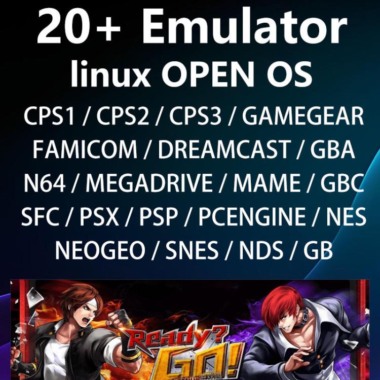 RK35H Handheld Open Source Game Console Support 3D Online Double Play Portable Retro Game Machine