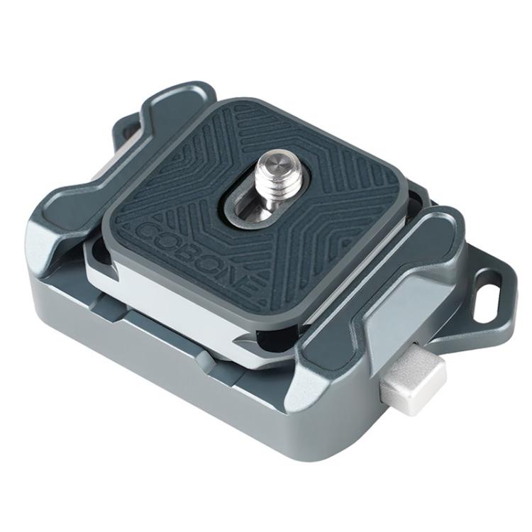 COBONE XQC-1 Camera Shoulder Strap Quick-Mount Clip Base Universal DSLR Tripod Head Adapter Base