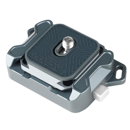 COBONE XQC-1 Camera Shoulder Strap Quick-Mount Clip Base Universal DSLR Tripod Head Adapter Base