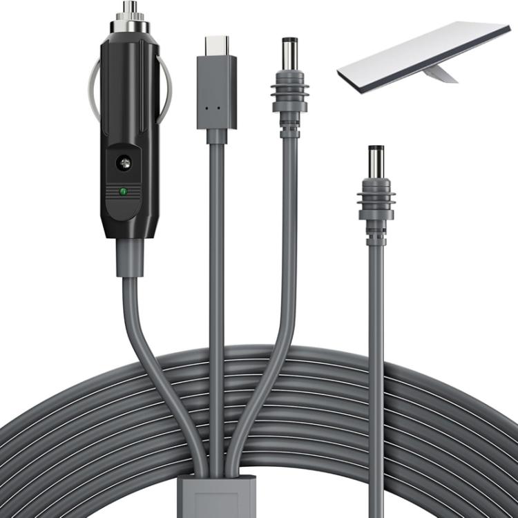 3 In 1 TYPE-C To DC Cigarette Lighter Car Charger For Starlink 4th GEN Mini