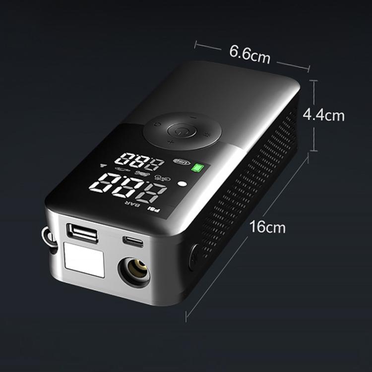 Portable Smart Lighting Wireless Digital Display Car Air Pump