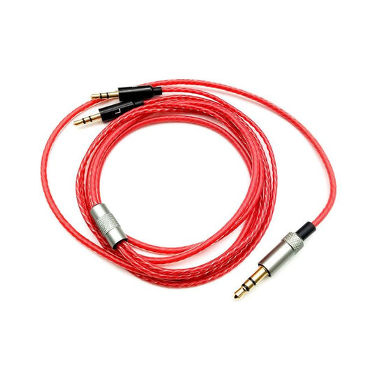 3.5mm To Dual 2.5mm Headphone Cable Audio Replacement Cable, For Sol Republic Master Tracks HD V8 V10 V12 X3