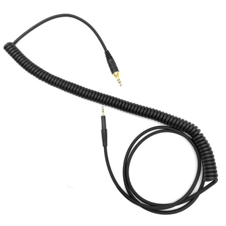 2.5mm To 3.5+6.35mm Plug Spring Headphone Cable for Sennheiser HD6 / HD8 / HD7 / HD598