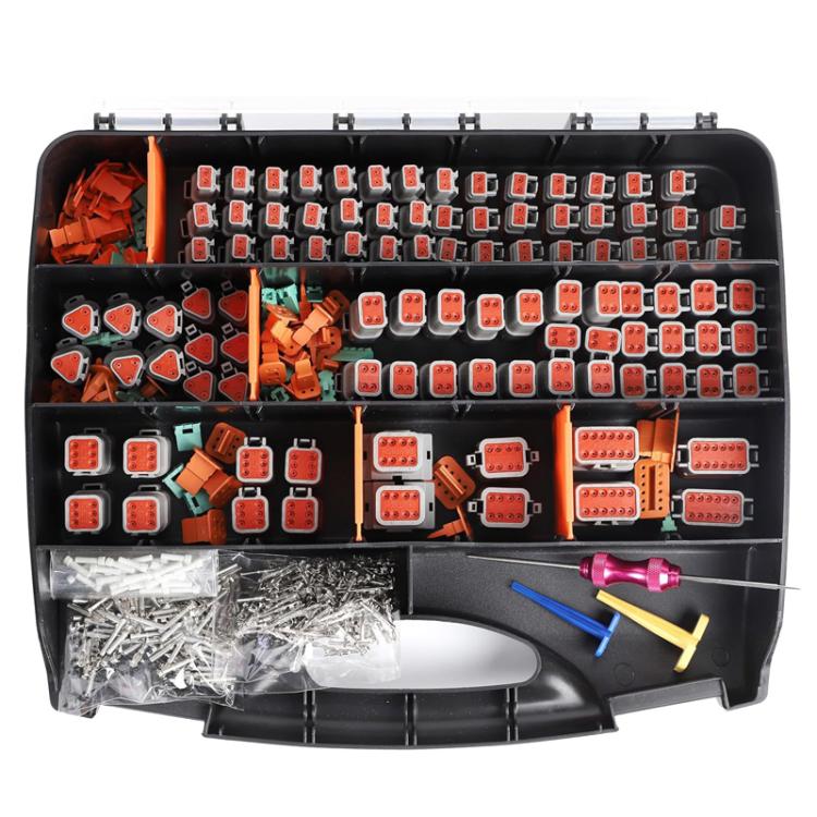 603pcs /Set DT Connector Kit with 2/3/4/6/8/12 Pin DT Connectors and Extraction Tools