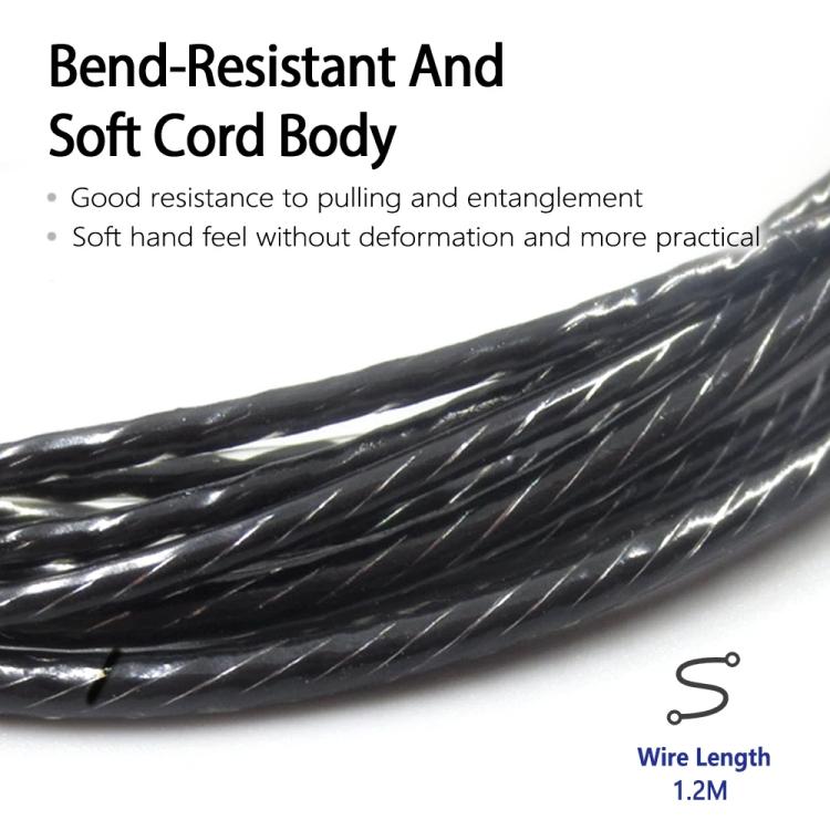 1.2m Type-C To MMCX Interface Headphone Plug Cable For Shure SE215 / SE315 / SE425 / SE535 / SE846