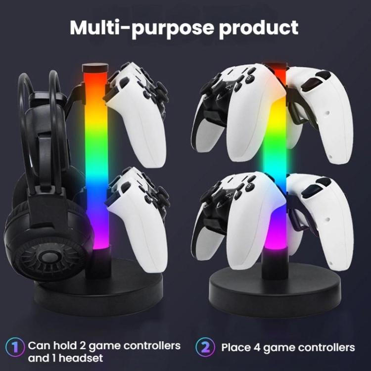 KBB-81 RGB Gaming Controller Headphone Stand Ambient Light Stand