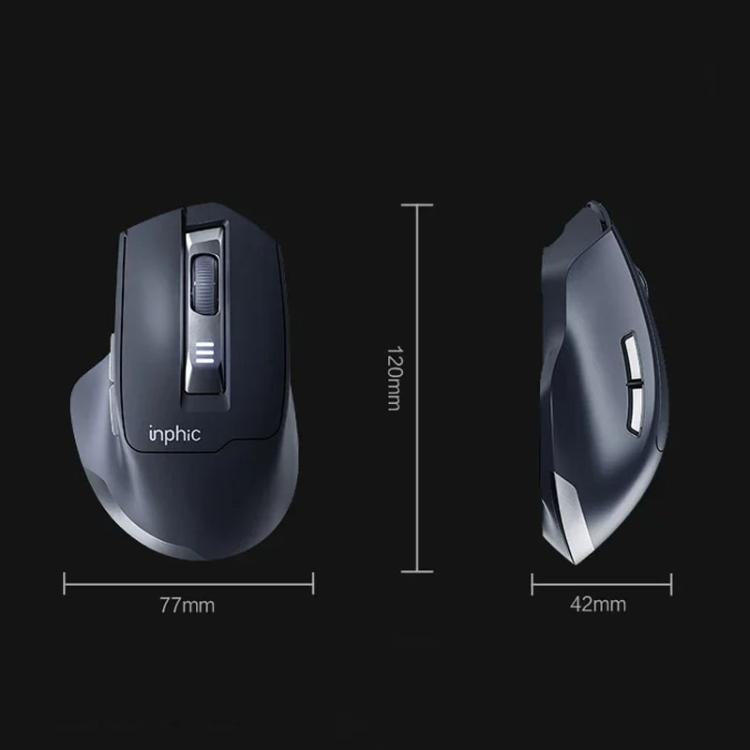 Inphic M9 2.4G Wireless Mouse Business Office Home Ergonomic Mute Computer Mice