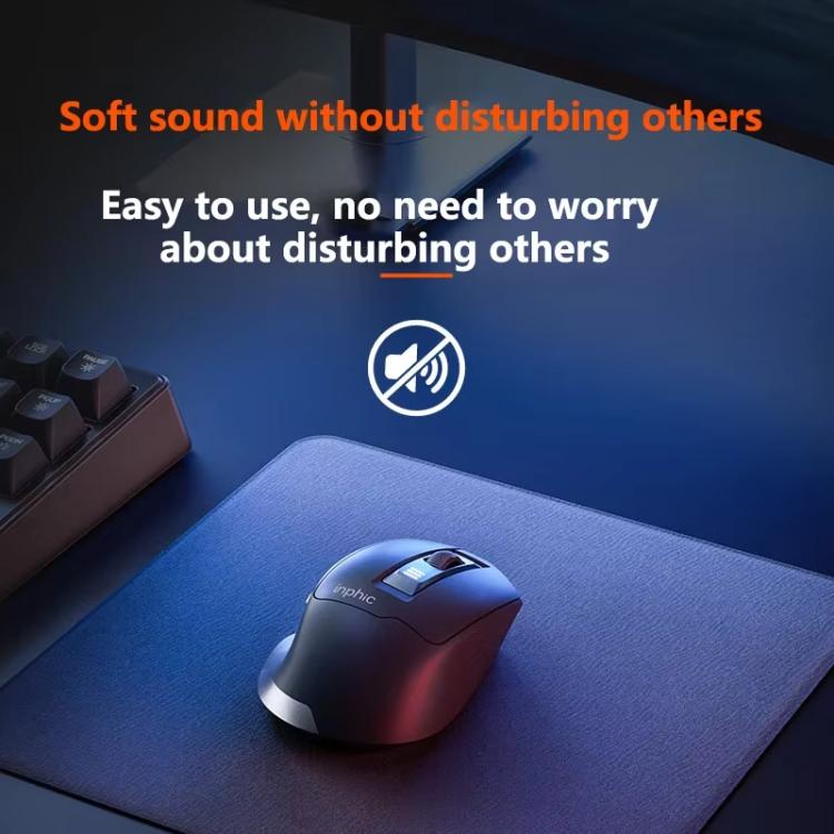 Inphic M9 2.4G Wireless Mouse Business Office Home Ergonomic Mute Computer Mice