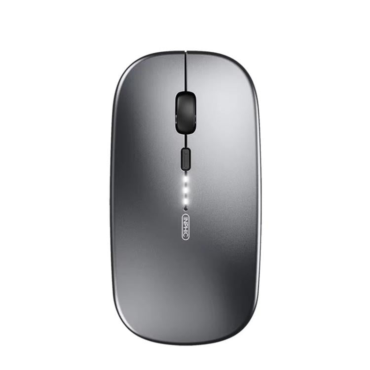 Inphic M1 PRO Wireless Bluetooth Tri-mode Rechargeable Mute Mouse With Battery Level Display