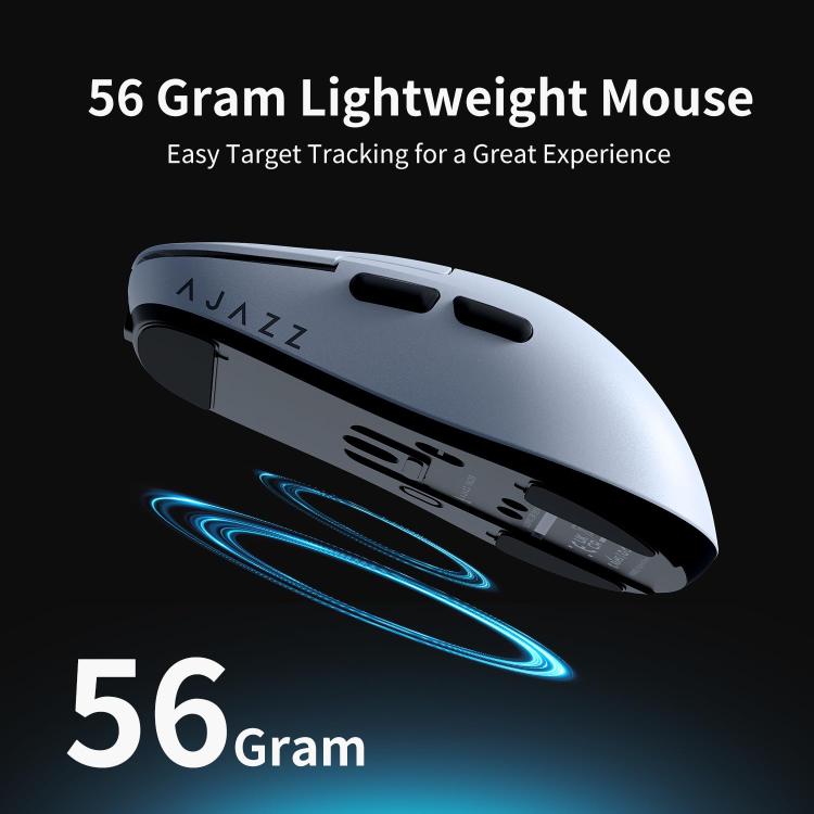 Ajazz AJ159PRO Wired / 2.4G / Bluetooth Tri-mode Gaming Mouse With Magnetic Charging Base