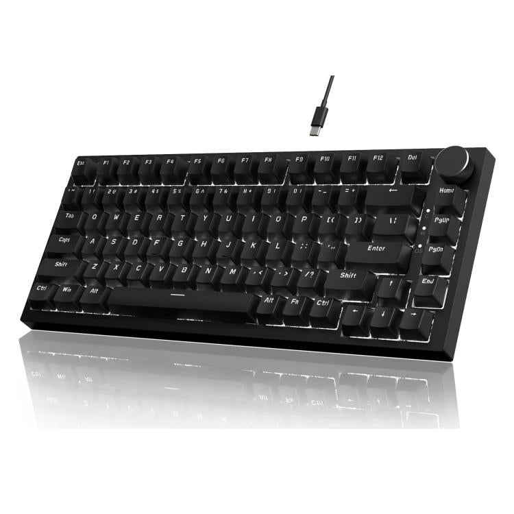 Ajazz AK820 Hot Swappable Wired Mechanical Keyboard With Light