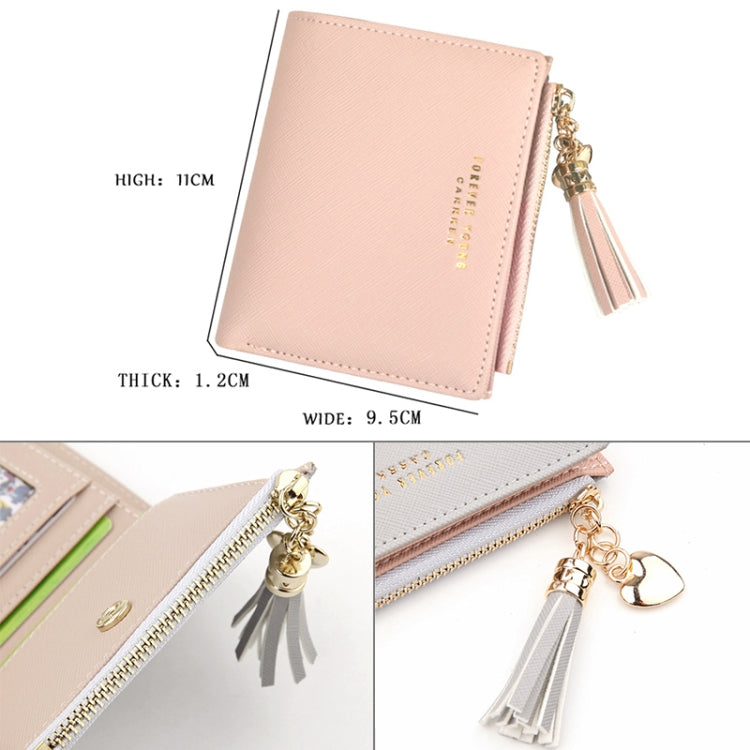 Lady Short Cross-Streaked Suzip Wallet