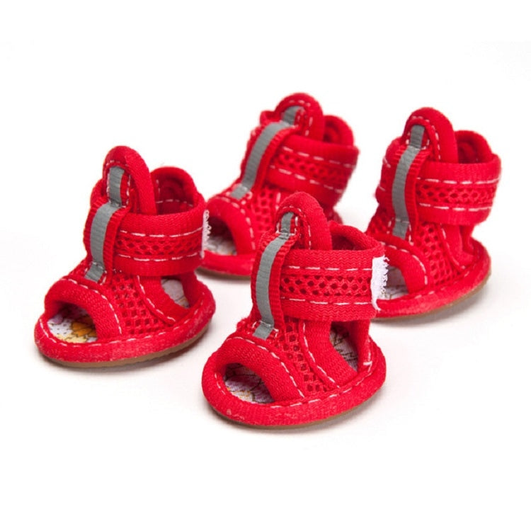 Tendon Bottom Mesh Pet Anti-skid Sandals