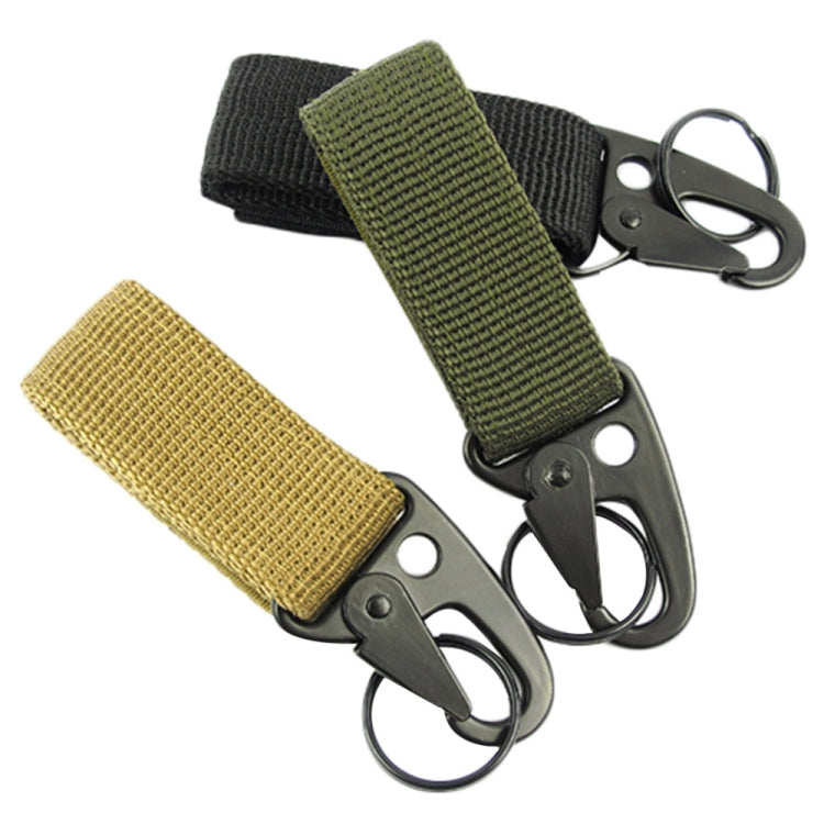 2PCS Outdoor Camping  Carabiner Backpack Hooks Olecranon Molle Hook Survival Gear EDC Nylon Keychain Clasp