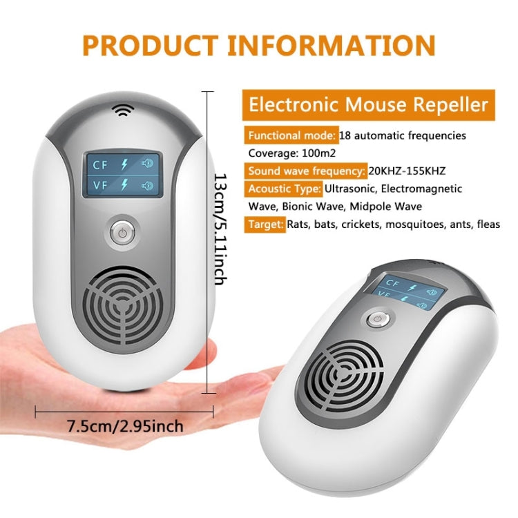 Electronic Pest Control Ultrasonic Pest Repeller
